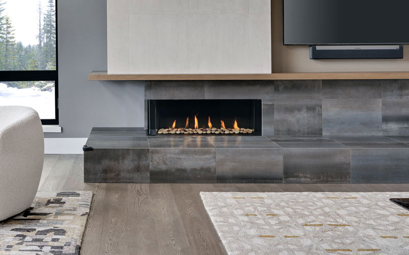 Chicago Corner 50 Gas Fireplace Regency